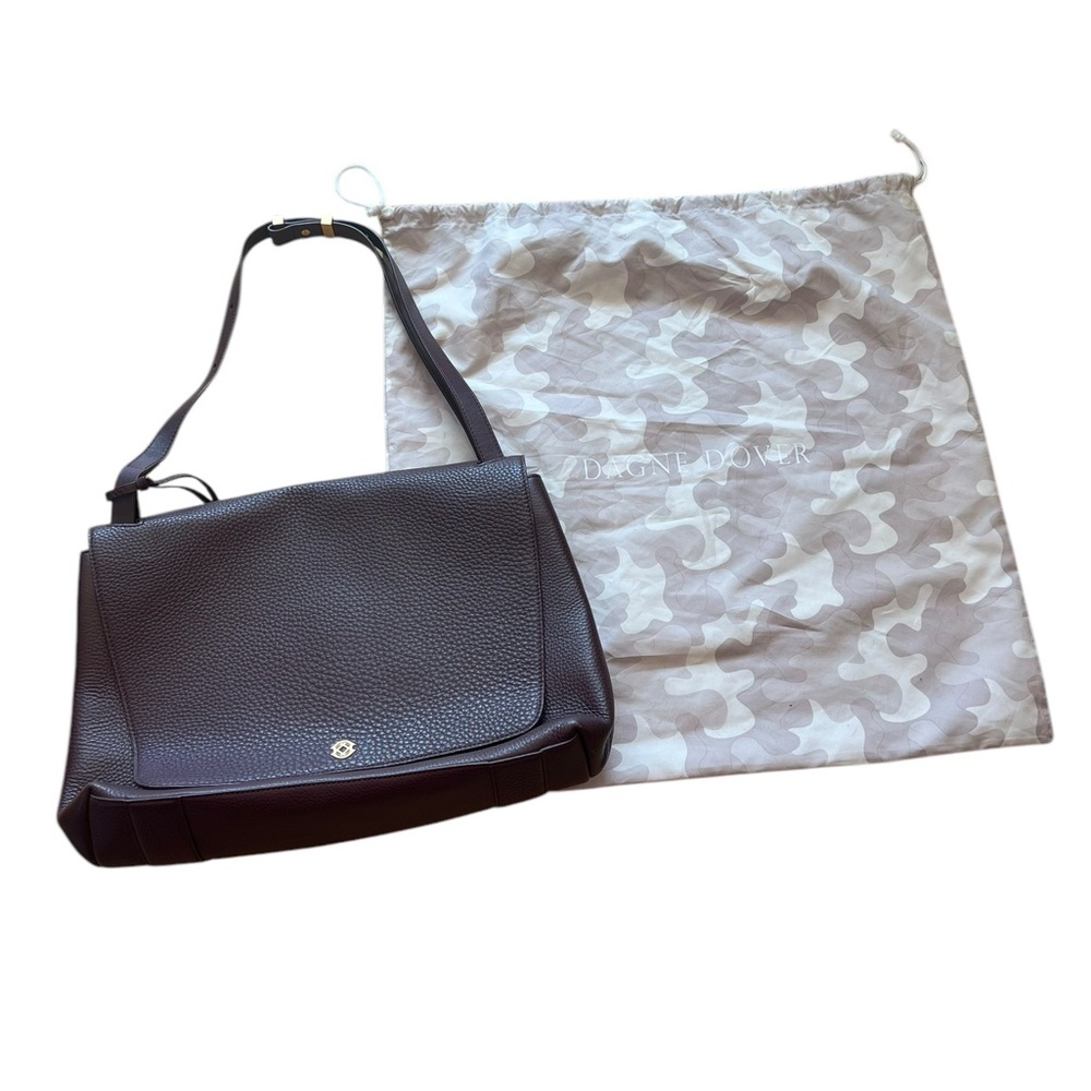 Dagne Dover Oxblood Shoulder Bag